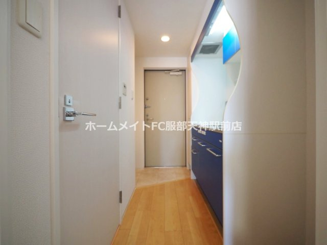ミュプレ北浜EASTの玄関