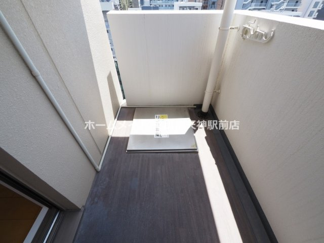 ミュプレ北浜EASTのバルコニー