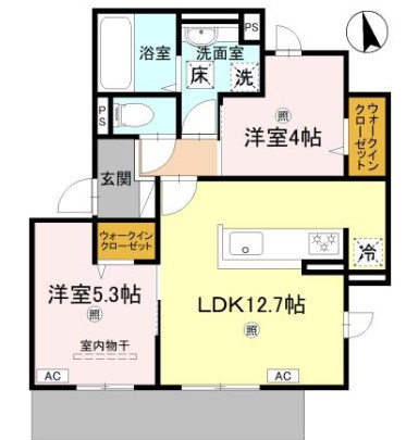 【間取り】 | オースターカレンデュラ