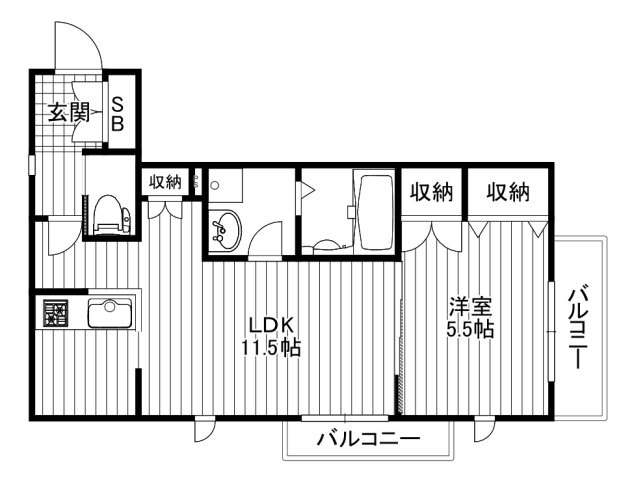 【間取り】 | メゾンド代沢