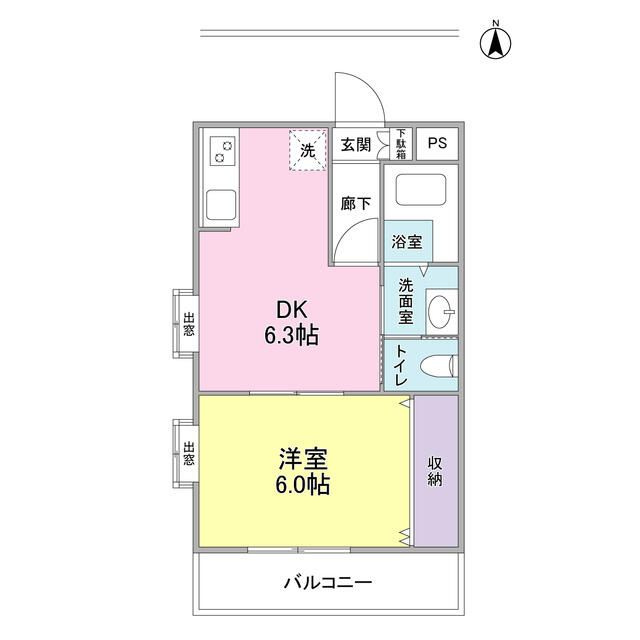 ガーデンハイツの間取り