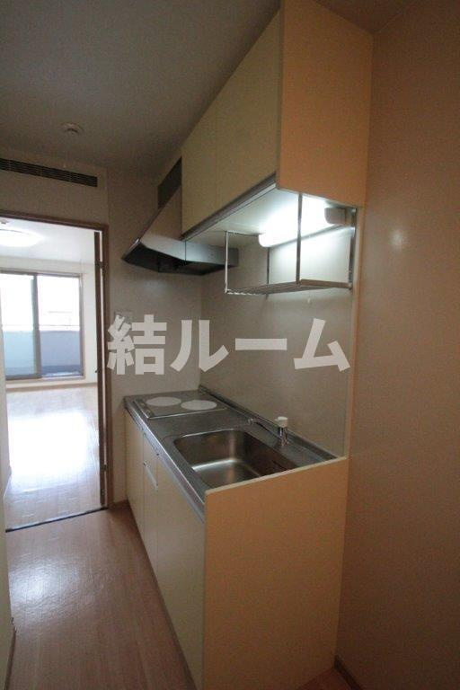 板橋区東山町の賃貸マンションのキッチン