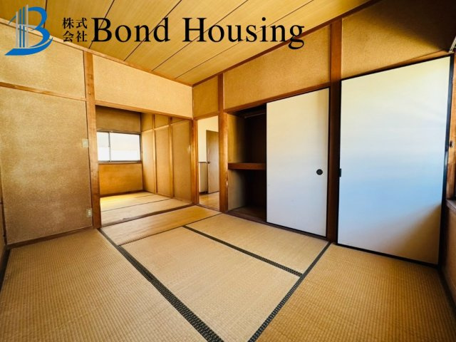 南向きにつき陽当たり良好　大久保町八木　中古戸建の和室