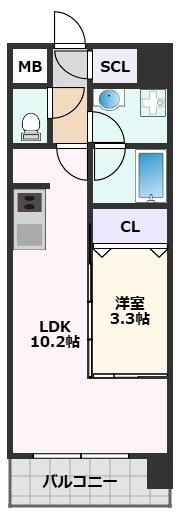 【間取り】 | スプランディッド大阪EAST
