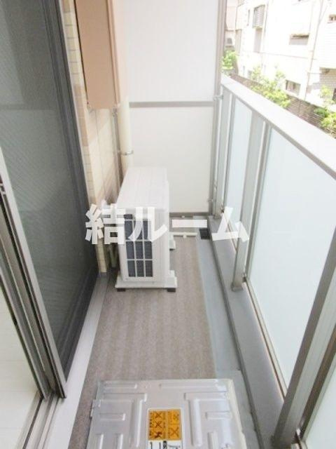 板橋区双葉町の賃貸マンションのバルコニー