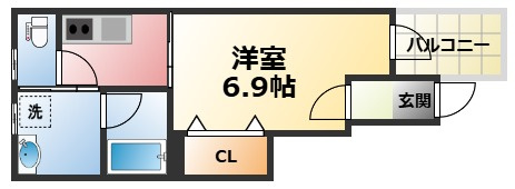 CROUD甲子園里中町の間取り