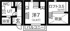 Rino-Che豊田本町の間取り