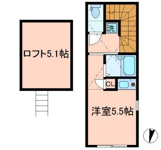 イルミナハイム笹塚の間取り|間取りです