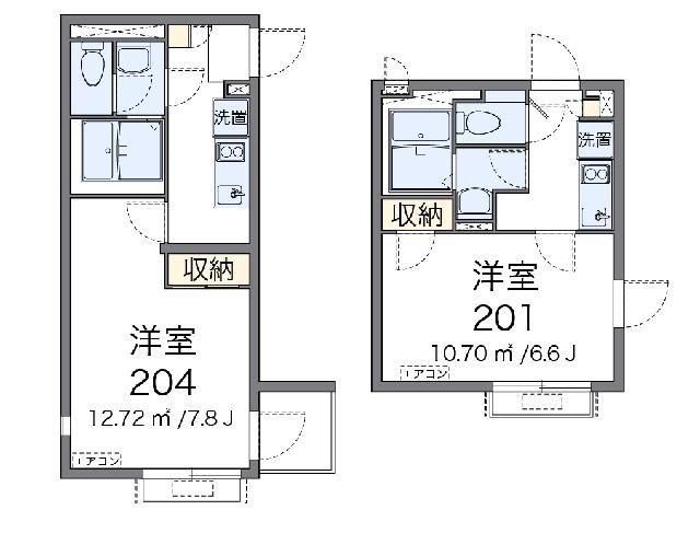 【間取り】 | クレイノ志賀屋