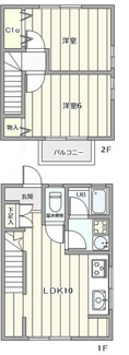 【間取り】 | ツインズ谷中 | 間取りです。