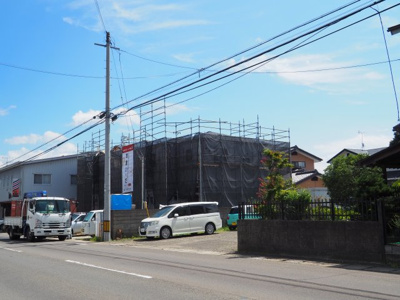 【前面道路含む現地写真】 | Livele Garden.S　方木田前白家第2　2号棟 | ◆2026.8.24撮影◆完成までお楽しみに♪