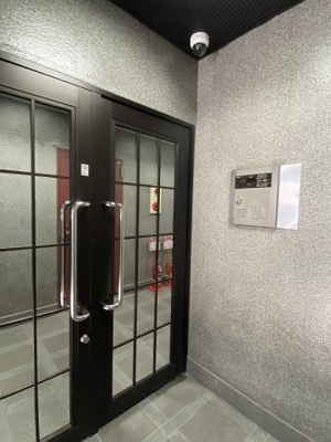 【エントランス】 | 長居TSマンション | オートロックのエントランスです。