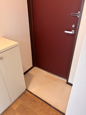 【玄関】 | 長居TSマンション | シューズボックスのある玄関です。
