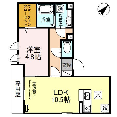 ラフォレア甲南山手の間取り