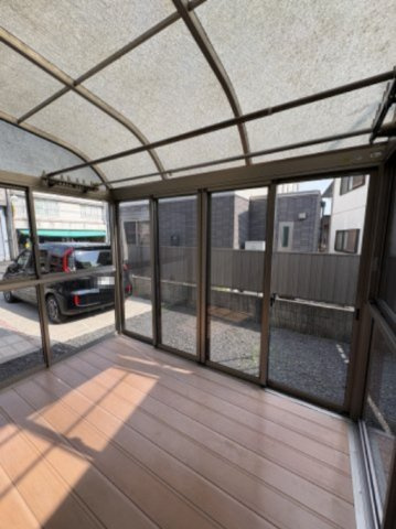 鹿沼市寺町／中古平屋住宅のその他|サンルーム 　※洋室２とつながっています
