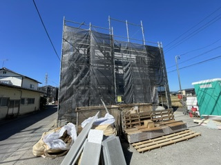 【外観】 | 福島市大森第9　7号棟（SK） | 建築中