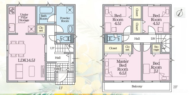 【間取り】 | 駿河区下島第4　新築戸建　3号棟