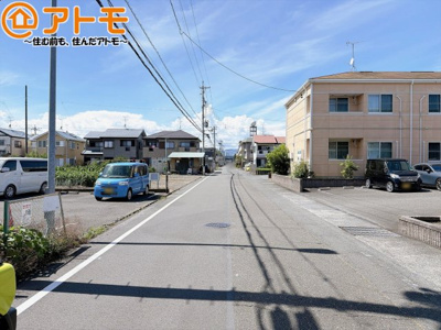 【前面道路含む現地写真】 | 駿河区下島第4　新築戸建　3号棟