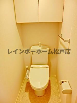 仲介手数料（賃料の1.10ヵ月）の50％OFF対象物件！のトイレ