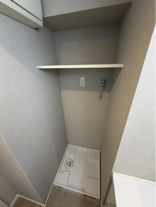 中野区中野６丁目の中古マンションの洗面所|洗濯機置場