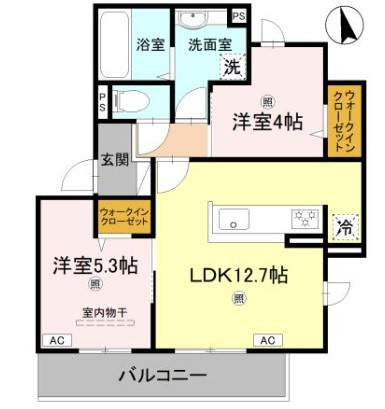 【間取り】 | オースターカレンデュラ