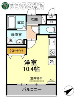 【間取り】 | ジャルディーノ　岡崎市舳越町