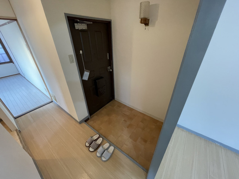 池田マンションの玄関