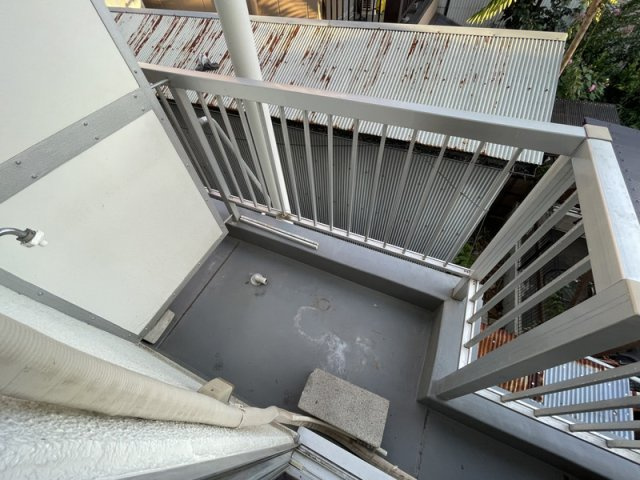 池田マンションのバルコニー