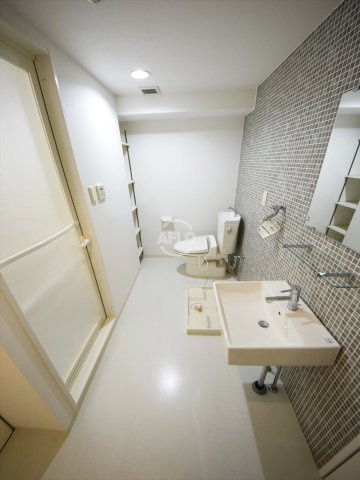 クレグラン南船場の洗面所|クレグラン南船場　洗面脱衣所