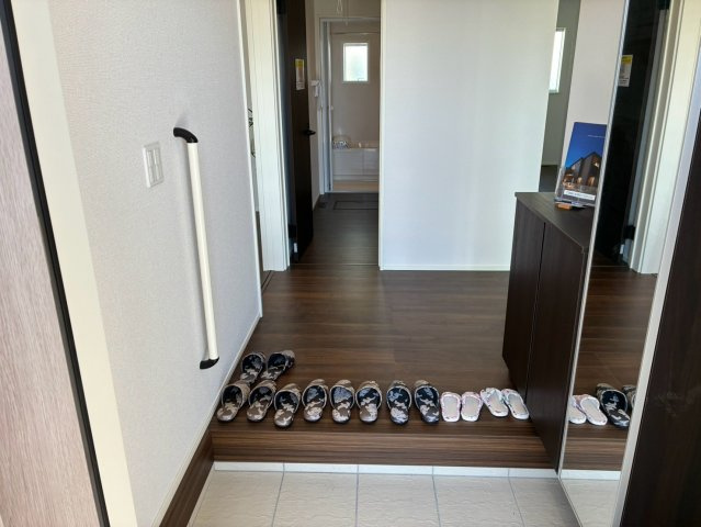 売新築戸建　富士市中里の玄関