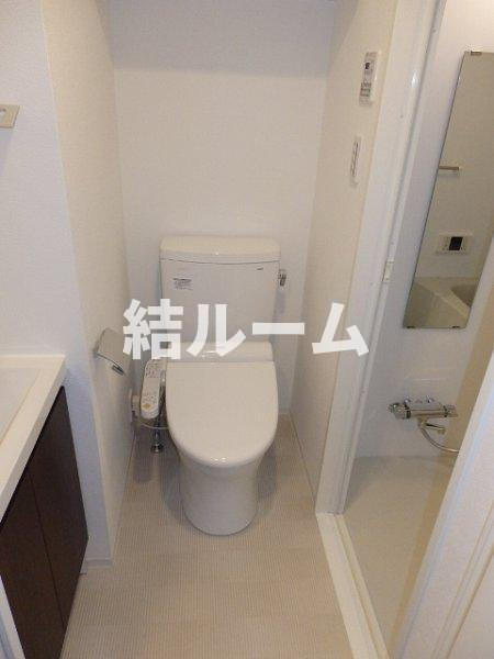 板橋区上板橋２丁目の賃貸マンションのトイレ