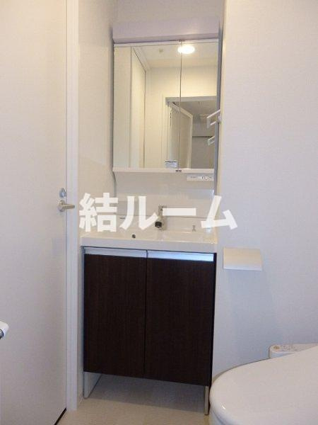 板橋区上板橋２丁目の賃貸マンションの洗面所