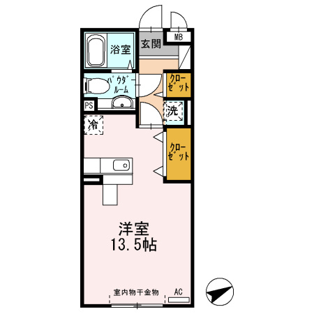 【間取り】 | グッド　フィールドⅡ