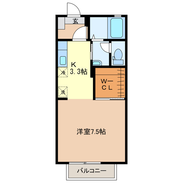 サンデュールの間取り
