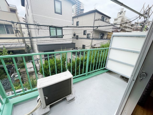 スカイハーツのバルコニー