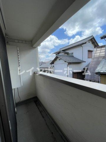 ラシュレのバルコニー|陽当たり良好なバルコニーです