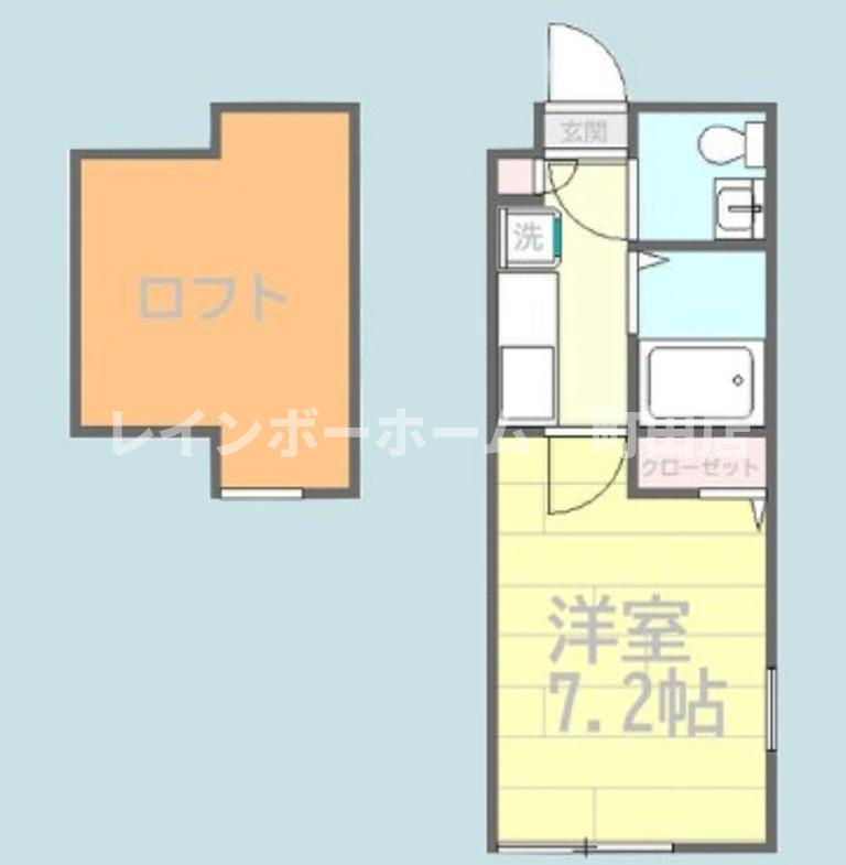 ベラヴィスタ※初期費用分割あと払いサービス利用可能物件の間取り
