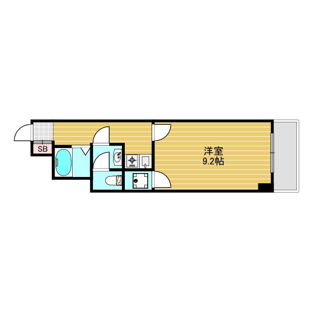 ヴェローノ新大阪南の間取り