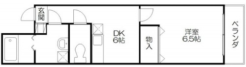 サンシャイン烏丸の間取り