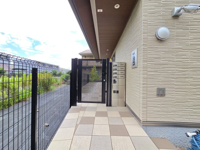 ベルアージュのエントランス