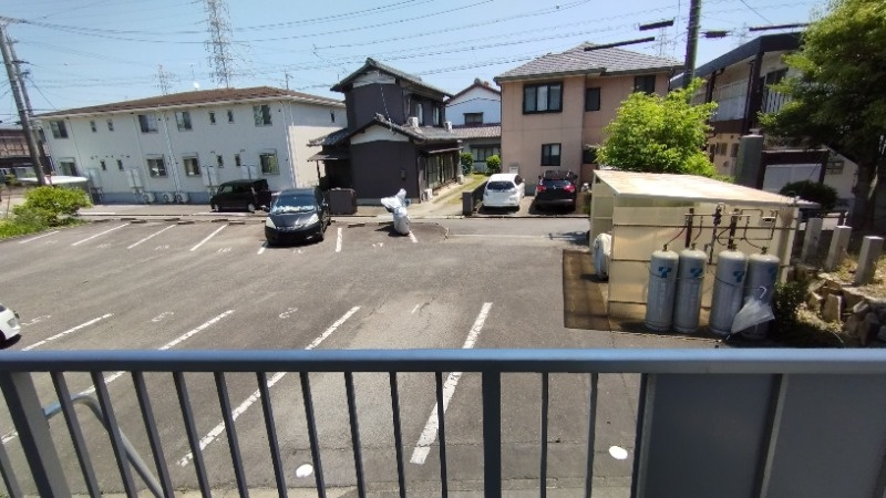 岡崎市宇頭南町のアパートの展望