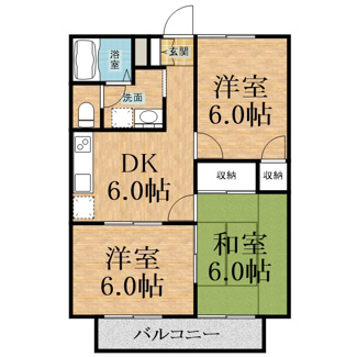 【間取り】 | クローバーハウス