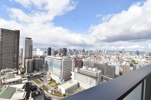 リバーガーデンタワー上町台筆ヶ崎の展望