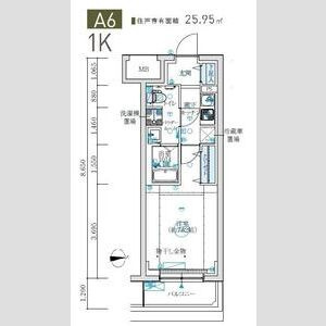 川崎市多摩区西生田２丁目の賃貸マンションの間取り