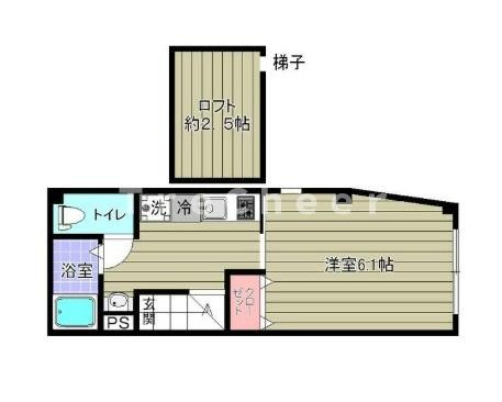 【間取り】 | クロスハイツＲ