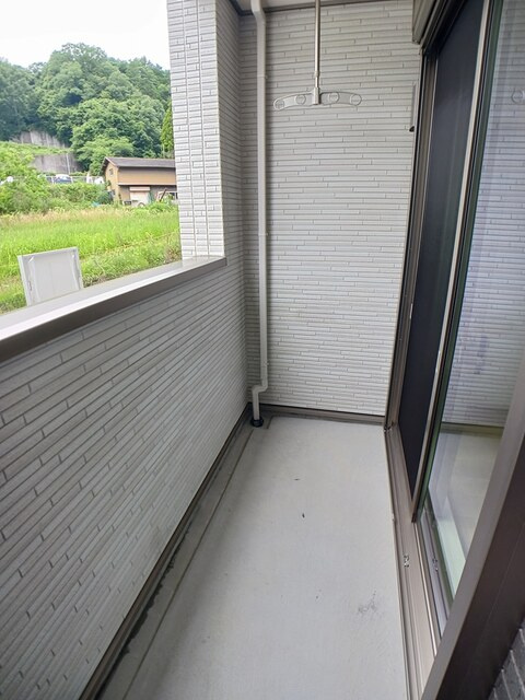 クレスト　メゾンのバルコニー
