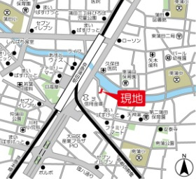 The Aigrette Minami-Kamataジ・エグレットミナミカマタ@仲介手数料無料の地図