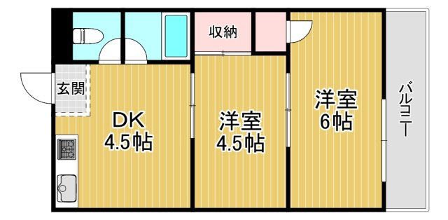 【間取り】 | ミネルバ天王田