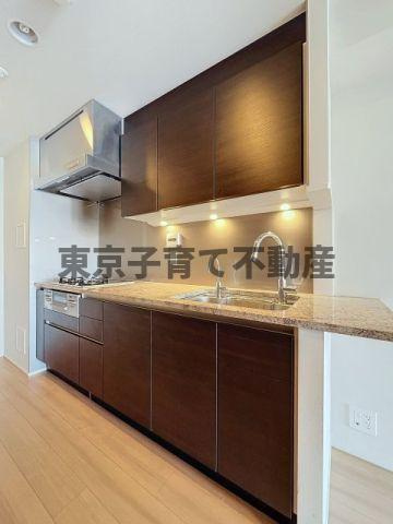 プラウド神楽坂のキッチン