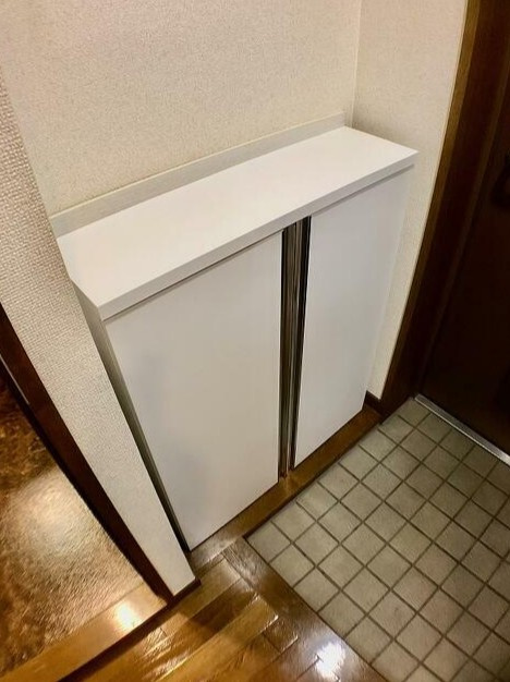 ヴィラージュ菅生の玄関